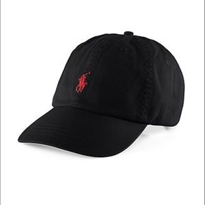 Polo Ralph Lauren Black Classic Sports Cap